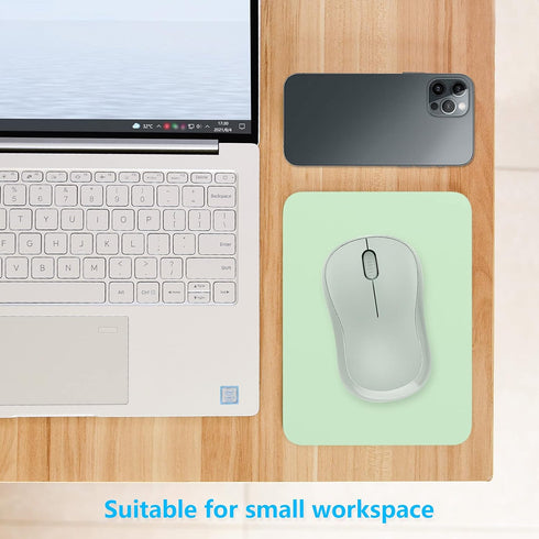 Dapesuom Small Mouse Pad, 6 x 8 Inch Mini Mouse Mat for Women Men - Thick Rubber Non-Slip Portable & Washable for