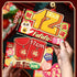 BAIWOVIS 2026-6Pcs Red Envelopes for Chinese New Year Creative Lucky Money Envelope Hongbao of Cute Patterns of Wealth
