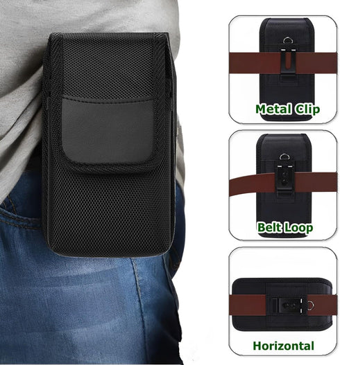 YurMemo TC21 TC26 TC51 TC52 TC53 7.3 Inch,with Rugged Scanner Holster,Carrying Case Pouch for Zebra Most Handheld