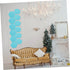 STOBOK 12 Pcs Felt Backdrop Wall Sticker with Self-adhesive Cork Board Tiles for Small Bulletin Board Decor