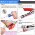 mxuteuk RG59 RG6 Coax Cable Crimper Tool Kit Coaxial Compression Tool Fitting Wire Stripper With 25pcs F Type RG6 Compression Connectors