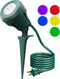 EDISHINE 120V Spotlight Outdoor, 4.8W Waterproof LED, 5000K Landscape Lighting for Yard, Flag, Tree Holiday Decor