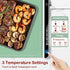 3 26" Okan Silicone Electric Food Warming Tray, Fast Full Surface Heating with Timer, Portable Rollable Versatile