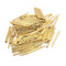 uxcell 100pcs R100-3S Metal Test Probe Needle Cover, Gold Plated, 1.67mm Dia 29.5mm Length