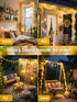 200LED 66ft 8 Connectable Globe String Lights Indoor Outdoor for Bedroom, Warm White Fairy Light Plug in with Remote