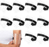Outus Arm Badge Holder Armband ID Card Holder with Adjustable Black Strap, Universal Size, 10 Pcs