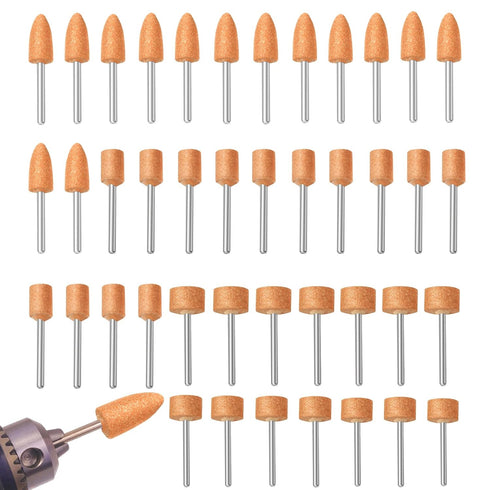 Polishing Buffing Wheel Kit for Rotary Dremel Tool, Flap Wheel, Grinding Stone Set, 42pcs, 1/8" Shank