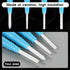 4Pcs Ceramic Screwdriver Set, Adjusting Slotted Screwdriver for High Frequency Circuit Adjustment