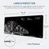 Mouse Pad Desk Mat Gaming Large Keyboard Cute Office Desktop Computer Laptop Black XXL Long Giant Big Cool Modern Design Unique for Women Girls Men Boys Gamer Oversized Wide 30x12'' Mousepad by Stanoha