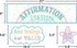 Teacher Created Resources Pastel Pop Positive Affirmations Mini Bulletin Board