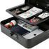9.84" 7.87" 3.54", Decaller Large Cash Box with Combination Lock, Metal Money Box with Removable Tray, x x Black