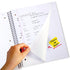 Five Star 3 Subject Spiral Notebook + Study App, 10-1/2" x 8", 150 Sheets, Wide Ruled Paper, Red (72029)