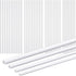 Outus 80 Pcs ABS Plastic Tube Connector - White Bars Rod for DIY Crafts Sand Table Architectural Model