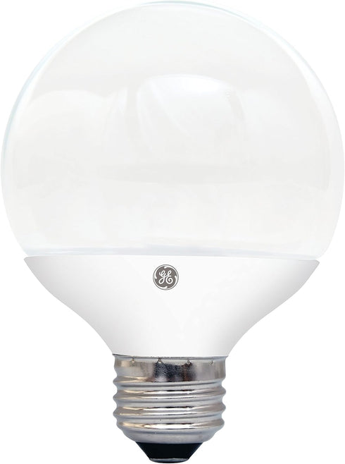 GE Lighting 37906 LED G25 Decorative Bulb with Candelabra Base, 5-Watt, Soft