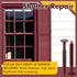 MorningRo 36 Pack Vinyl Shutter Fasteners Plastic Shutter Screws Window Shutters Exterior Spike Loks for Installing