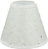Aspen Creative 32116-2A, 3" 6" 5" Set 2 Hardback Empire Clip-On Chandelier Lamp Shade, Off-White, Top x Bottom x Slant