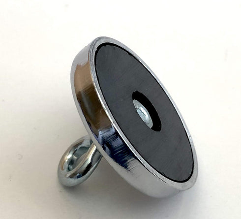 Dowling Magnets 791112 Round Base Magnet 1 1/2" Dia with Eye Bolt