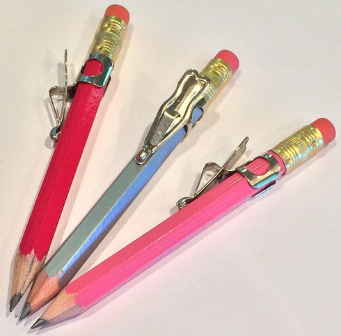 Pencil Clips - Slide On Pocket Clips, Quantity 10 DCLIPS