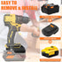 Adapter for Ridgid AEG 18V Battery: Compatible with DeWalt 20V MAX XR Cordless Tools, Adapter Only