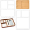 Xuhal 2 Pcs Valet Tray Router Templates for Woodworking 3 and 4