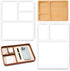 Xuhal 2 Pcs Valet Tray Router Templates for Woodworking 3 and 4