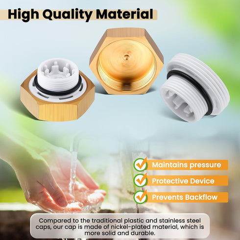 2 Pack Anti Siphon Valve Repair Kit, Outdoor Frost Free Faucet Repair Kit for Legend T550A