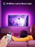 GIPOYENT TV LED Lights, 13.1ft TV LED Lights for 40-65 Inch, LED TV Behind with Bluetooth Function - RGB Color Changing Light Strip for Home Theater by GIPOYENT