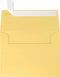 LUXPaper A2 Invitation Envelopes | Peel & Press | Gold Metallic | 4 3/8" x 5 3/4" | 80lb. Text | 50 Qty
