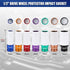 1/2" 7pcs Set, 6 17mm, 19mm, 21mm, 22mm, 23mm, 24mm,27mm MIXPOWER Drive Wheel Protector Impact Socket, Thin Wall Deep