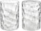 Aspen Creative 23529-63-2, Clear Hammered Glass Shade For Lighting Fixture/Vanity Light/Wall Light/Pendant, Size: 3-7/8"
