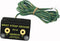 DESCO 9740 Bench Mount Dual Wrist Strap Ground with 4mm Studs, 10' Cord Length