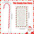 Zhanmai 121 Pcs Candy Cane Meaning Story Gifts Set - 60 Pcs Religious Cards and 60 Pcs Candy Cane Pens