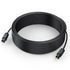 Optical Audio Cable 35 feet, Digital Audio Optical Cable Ultra-Thin Cord, Toslink