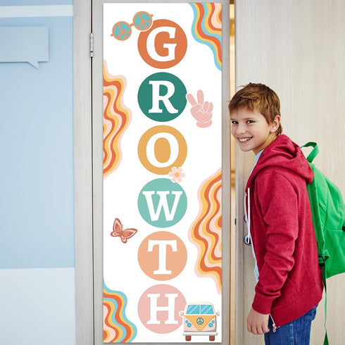 Growth Mindset Posters for Classroom Motivational Decorations and Bulletin Board Banner for Teachers and Students