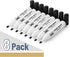 Mr. Pen Thick Black Permanent Markers, 8 Pack with Chisel Tip
