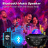 Elec3 Galaxy Projector for Bedroom, Ocean Light Projector with Bluetooth Speaker and RC Water Wave Lamp Northern Night