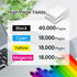 SHIKI Compatible Toner Cartridge for Konica Minolta bizhub C3350/C3850/C3850FS Cyan (TNP48C/A5X0430) 10,000 Pages