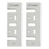 FOXBC 3-1/4 Inch Tungsten-Carbide Planer Blades Replacement - Compatible with Makita, DeWalt, Bosch, Ryobi, 2 Sets