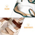 20pcs Closet Acrylic Shoe Display Rack Shoe Stretcher Inserts for Sandals and High Heels Organizer Stand for Retail