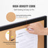 VEVOR 36" x 24" Cork Board for Office, Framed Bulletin Board with Push Pins for Home and School