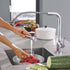 TAISHER 5PCS 304 Stainless Steel Reducer Faucet Adapter, 1/2" NPT × 3/8" Compression