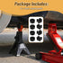 Afcabakila 8 2 Pinch Pcs Universal Jack Stand Pads, Types Rubber Jack Pad & Weld Adapter, Oil Change Mush Haves, Change