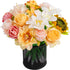 Flower Pens, 15 Pieces Mixed Floral Gel Ink Ballpoint Pens for Birthday Party Wedding Mother Girlfriend Office Supplies