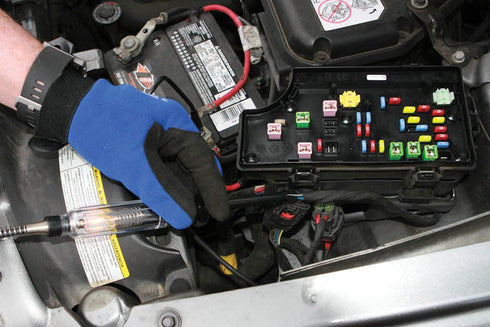 Performance Tool W2993 6-24V Circuit Tester with Wire Piercing Molded Hook Probe for Circuit Shorts Identification and Testing in Tight Places