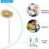PATIKIL Straw Cleaner Brush Set, 7.5", 8.3", 9.8", 11.2" Stainless Steel for Lab Glass Supplies