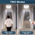 Closet, 3000K-6000K WhitePoplar Motion Sensor Rechargeable Ceiling Light Indoor with Remote, Wireless Battery Operated
