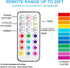 Closet 13 Dimmer, 6 Pack BLS LED Puck Lights with Remote Control, Wireless Under Cabinet & Lighting, RGB Color Changing
