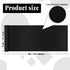 Black Bulletin Board Roll Reusable Waterproof Erasable Bulletin Board Fade Resistant Wrinkle Resistant Poster Non-woven Fabric Bulletin Board Roll for Classroom Decor Wrapping Crafts(15.7" x 314.96") by Naozinebi