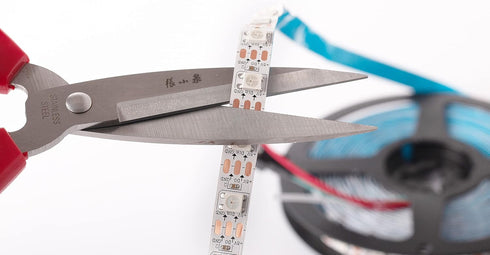 SVFISHKK WS2812B 5050 60Pixels/m 300Pixels DC5V (16.4FT 300led IP30, LED Strip SMD Individual Addressable RGB Pixel