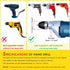 Square Hole Drill Bit Adapter - Mortising Attachment for Drill Press and Power Tool Accessory